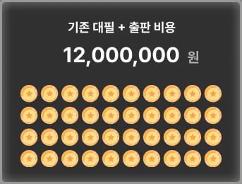 기존 자서전 대필 및 출판 비용